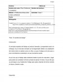 Ética Profesional y ciudadanía.Reflexiones éticas sobre la labor profesional