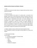 Análisis del libro Gomorra.