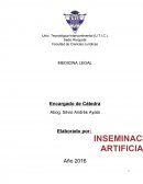 Inseminación artificial. ASPECTOS DEONTOLÓGICOS