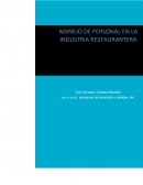 Manejo de personal en la industria restaurantera