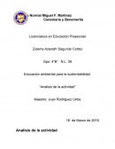 Educación ambiental para la sustentabilidad