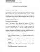 La comunicación y las relaciones publicas