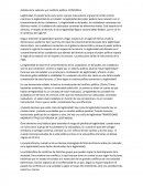 Analisis de la violencia y el conflicto politico