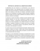 IMPORTANCIA DE LA ADMINISTRACION CON LA MATEMATICA