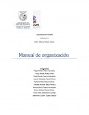 Finanzas. Manual de organización