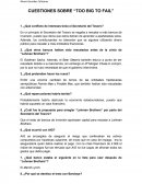 CUESTIONES SOBRE “TOO BIG TO FAIL”