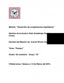 Desarrollo de competencias lingüísticas