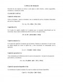 CAPITAL DE TRABAJO. CLASES DE CAPITAL