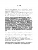 ESCRITO Esto es una historia Irreal animada. Trata de un Civil llamado Carlos que está casado con su conyugue esta persona es muy cordial con todos sus vecinos ellos tienen un Fidecomiso grandioso.