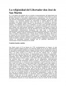 La religiosidad de San Martin