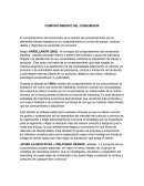 COMPORTAMIENTO DEL CONSUMIDOR de los diferentes clientes basados en su comportamiento a la hora de buscar, comprar, utilizar y desechar los productos y/o servicios.