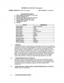 Informe de "mar adentro"