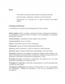 Estrategias de Marketing. A continuación se muestra el plan de Marketing de “Grupo de Papel”.