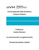 La comunicación y la gastronomía