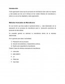 Métodos de manufactura