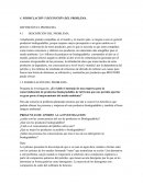 FORMULACIÓN Y DEFINICIÓN DEL PROBLEMA.