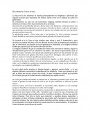 Ética Medieval. Temor de Dios