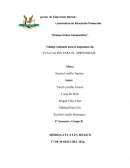 Trabajo realizado para la asignatura de: EVALUACIÓN PARA EL APRENDIZAJE