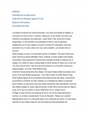 Ensayo: El mundo de Sofía.