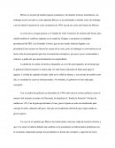 La economía en México.