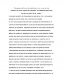 Conceptos de salud y enfermedad desde varios puntos de vista