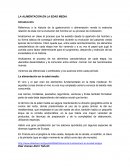 LA ALIMENTACION EN LA EDAD MEDIA