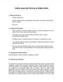 TAREA ANALISIS PELICULA ROBIN HOOD