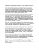 Control de lectura: uso tradicional de vertebrados silvestres