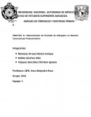 ANÁLISIS DE FÁRMACOS Y MATERIAS PRIMAS II