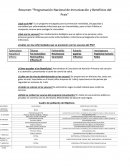 Resumen Programa de Inmunización