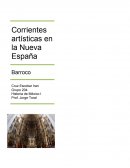 Corrientes artísticas en la Nueva España Barroco