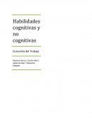 HABILIDADES COGNITIVAS Y NO COGNITIVAS