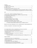 Elementos necesarios para un programa de seguridad reglamento 522-06.