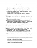 CUESTIONARIO COMUNICACIÓN EFECTIVA