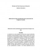Elaboración de talco alcanforado para la prevención de hongos en los pies
