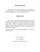 Referencia Personal.