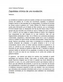 Zapatistas crónica de una revelación.