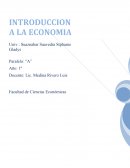 LA INTRODUCCIÓN A LA ECONOMÍA.