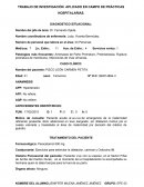TRABAJO DE INVESTIGACIÓN APLICADO EN CAMPO DE PRÁCTICAS HOSPITALARIAS.