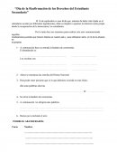 Día de la Reafirmación de los Derechos del Estudiante Secundario