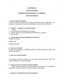 CUESTIONARIO COSTOS ESTANDAR