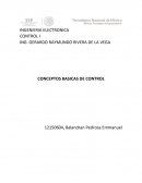 CONCEPTOS BASICAS DE CONTROL