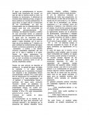 Quimica ambiental. El agua como el recurso natural