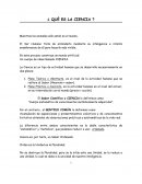Qué es la ciencia