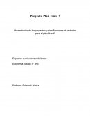 Propuestas de proyectos y planificaciones de los espacios curriculares solicitados.
