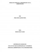 TEORIA DE LA ADMINISTRACION Y DE LAS ORGANIZACIONES