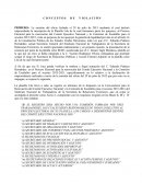 Conceptos de violacion.