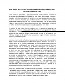 ESPEJISMOS, REALIDADES OCULTAS, DESEOS EGOÍSTAS Y ESTRATEGIA DE RELACIONES PUBLICAS.