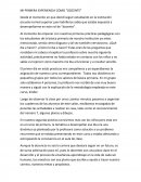 MI PRIMERA EXPERIENCIA COMO “DOCENTE”