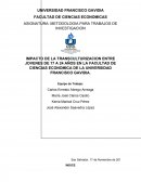 Investigación sobre transculturización en El Salvador.